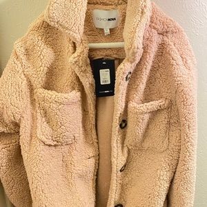 Cozy pink jacket